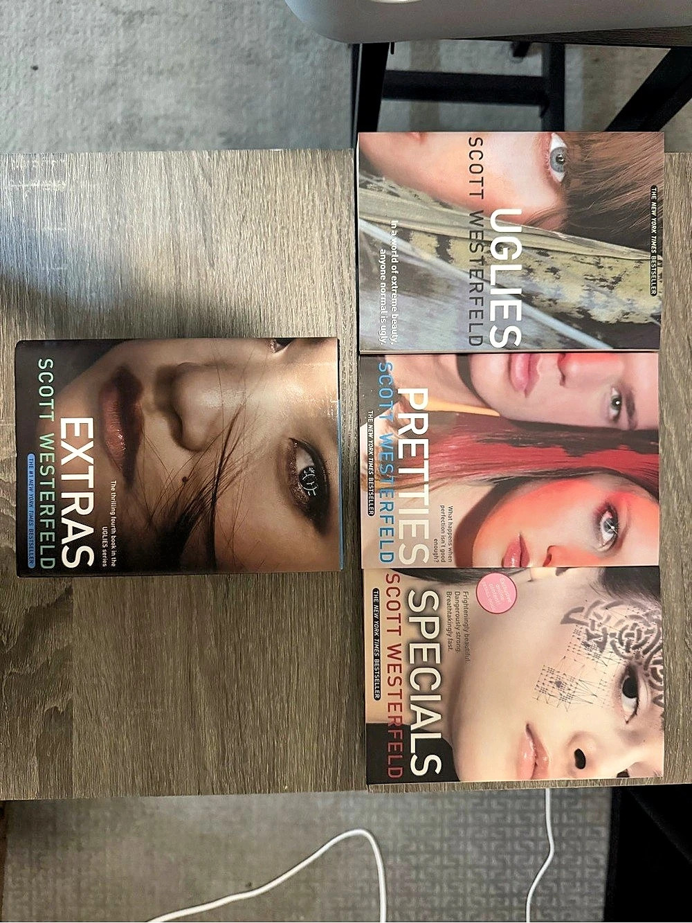 Scott Westerfeld Uglies series 4-Book Series Set